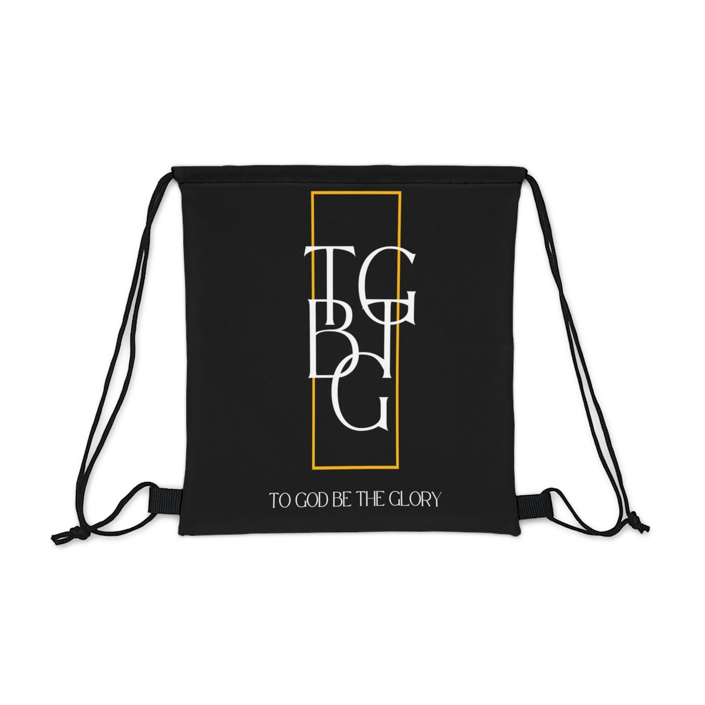 TGBTG Outdoor Drawstring Bag Black