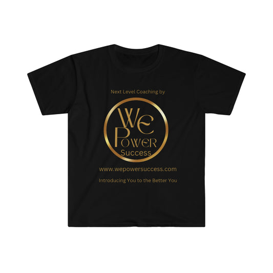 We Power Success logo v2 Unisex Softstyle T-Shirt