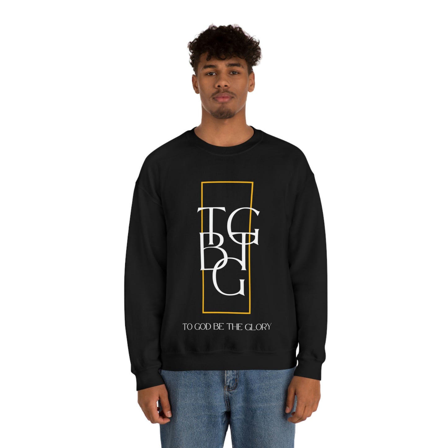 TGBTG Crewneck Sweatshirt in Black