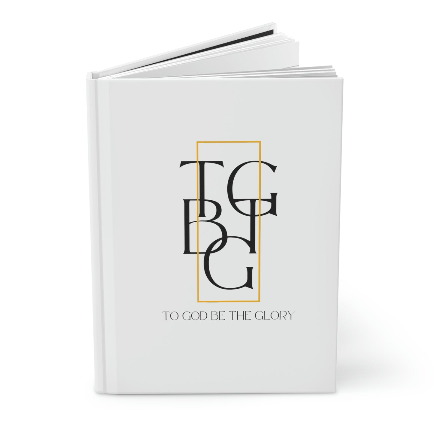 To God Be the Glory Hardcover Journal