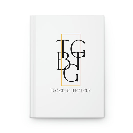 To God Be the Glory Hardcover Journal